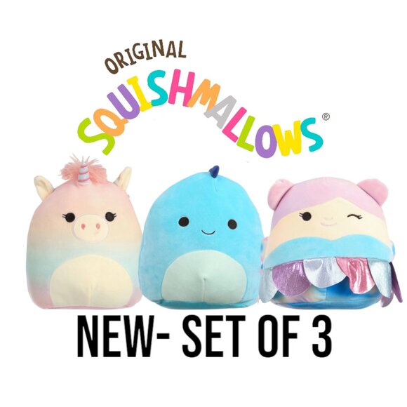 NEW SQUISHMALLOWS PLUSH BUNDLE Gretti Bebb Bevalee Easter Basket GIFT SET Stuffe - Picture 13 of 15